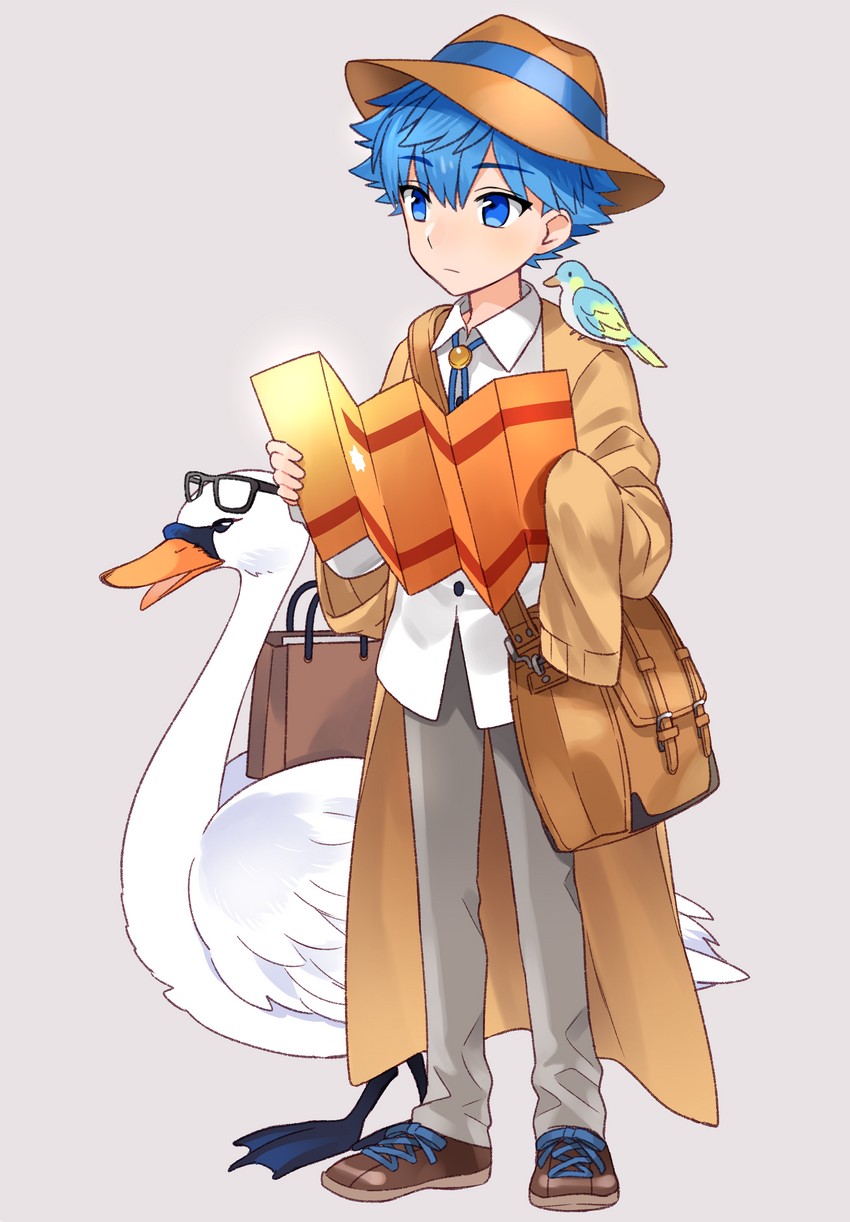 hans christian andersen (fate and 1 more) drawn by xacco