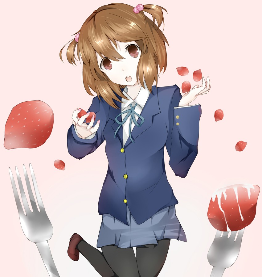 hirasawa yui (k-on!) drawn by otsumami_(bu-bu-heaven)