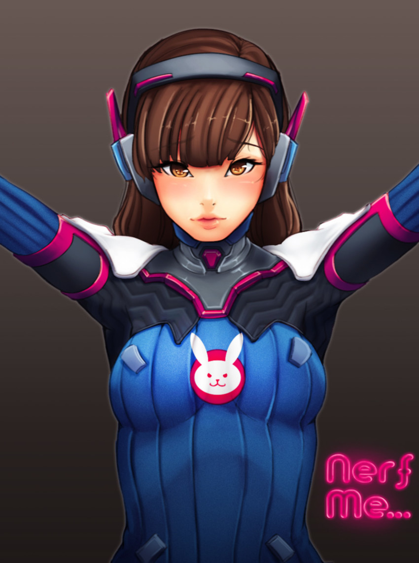 d.va (overwatch and 1 more) drawn by sushoartworks