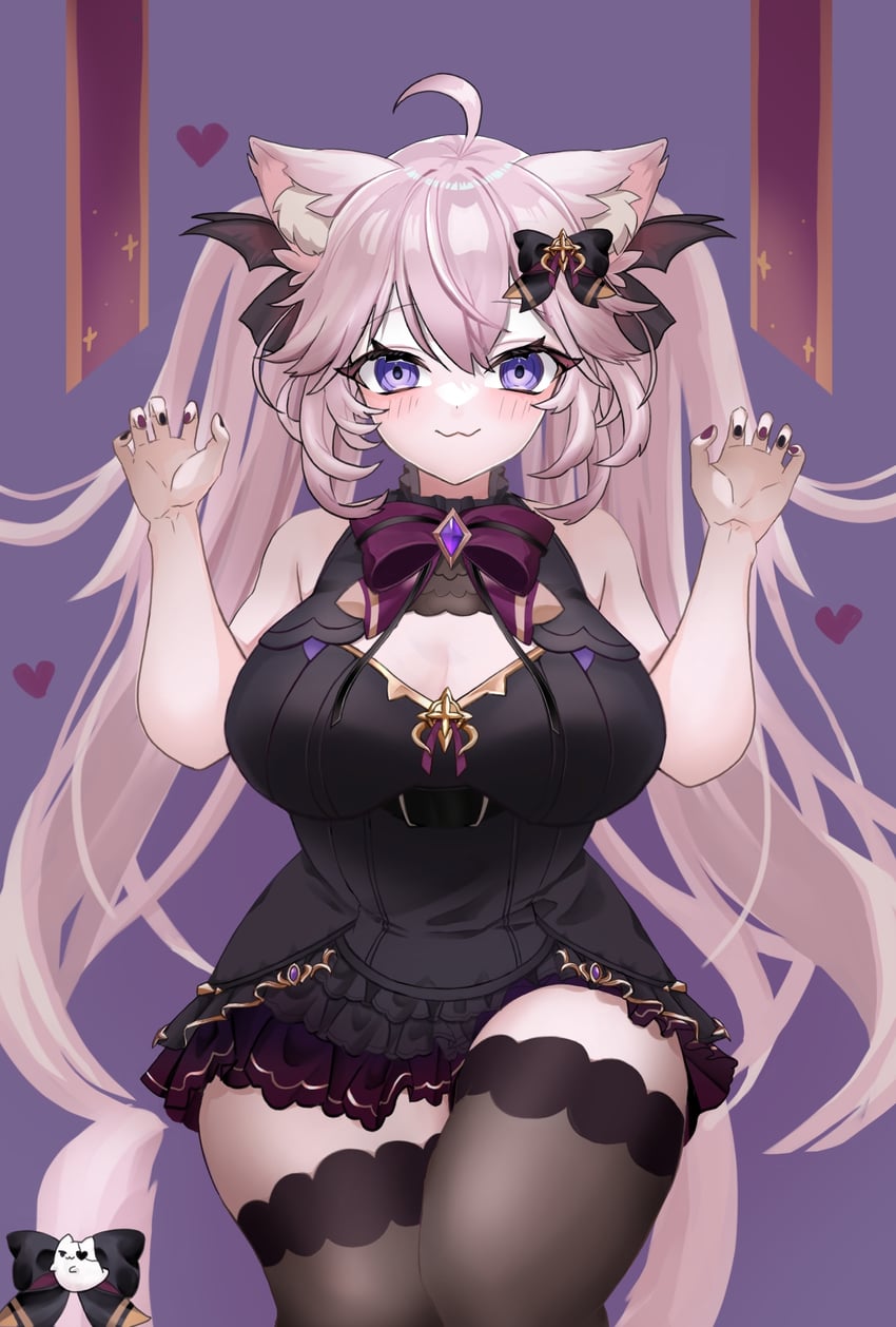 nyatasha nyanners (indie virtual youtuber) drawn by akimoto8