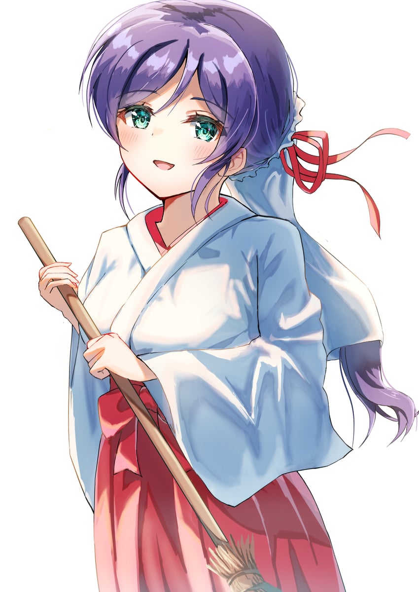 tojo nozomi (love live! and 1 more) drawn by oekakiren_0403