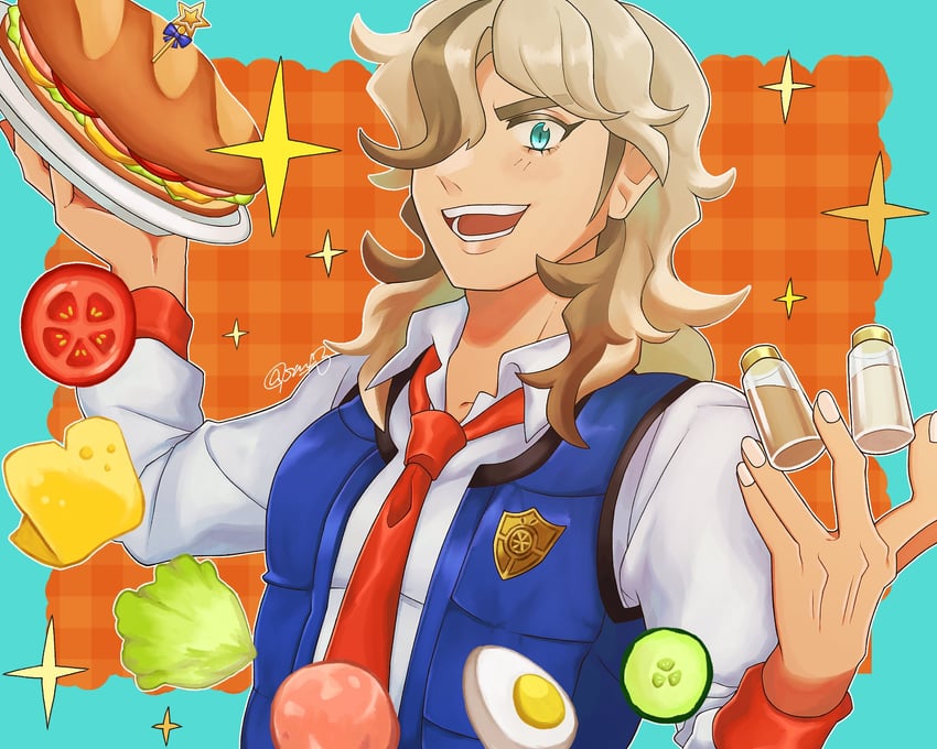 arven (pokemon and 1 more) drawn by sanno_(snn_3)