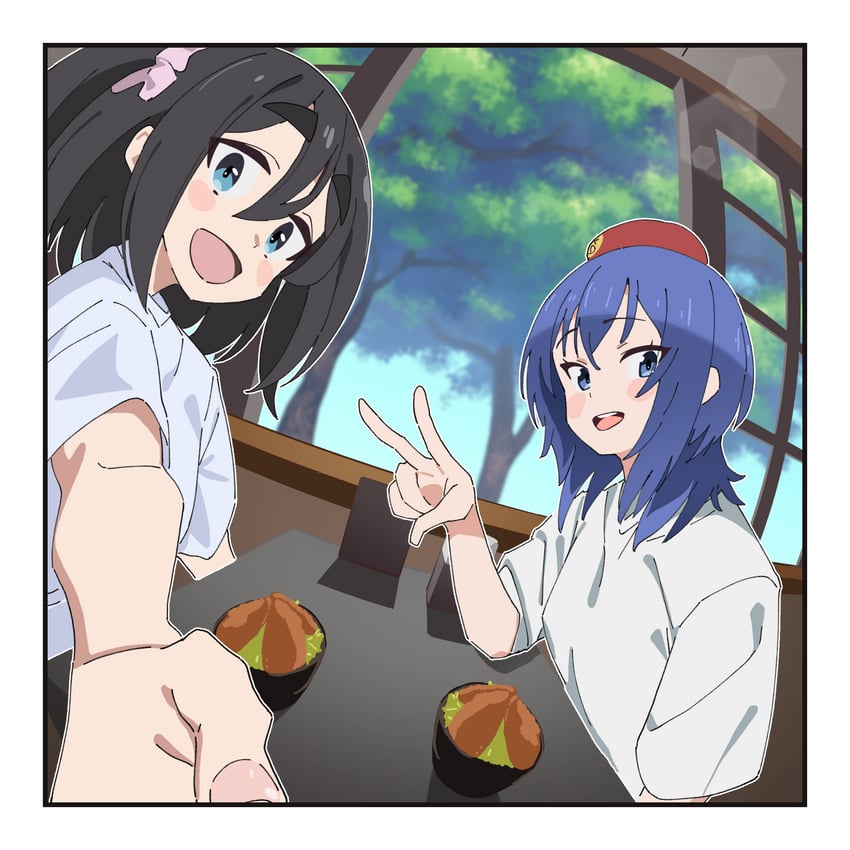 amamiya satsuki and suzugamori chika (mono and 1 more) drawn by noyama_takenoko