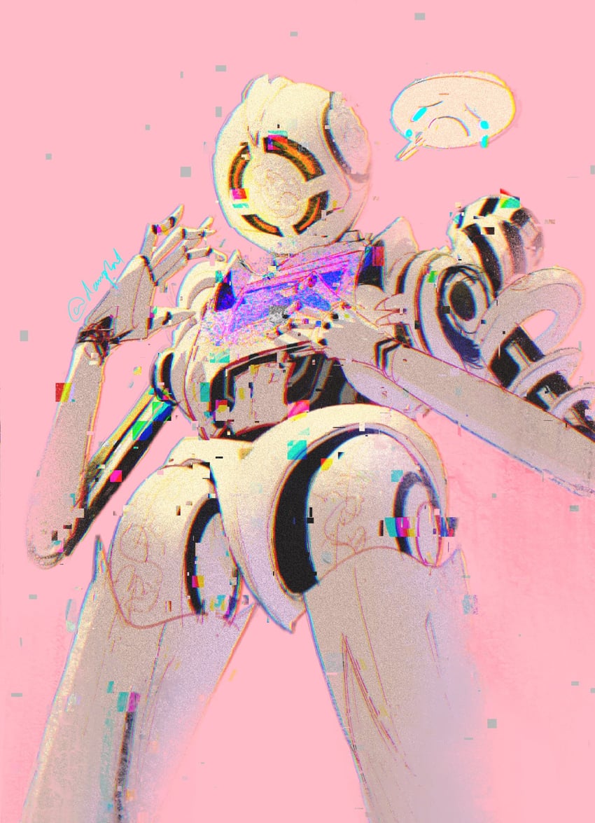 pathfinder and war machine pathfinder (apex legends) drawn by danieldanlllll