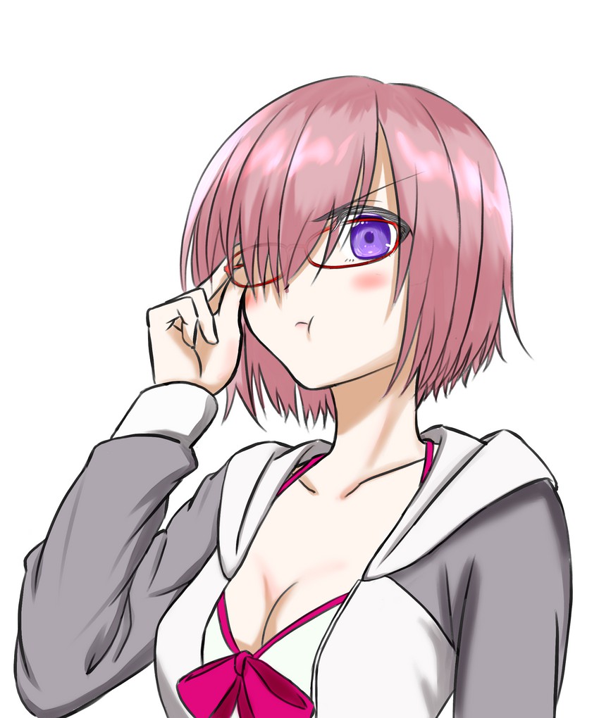 mash kyrielight (fate and 1 more) drawn by porontyo_07