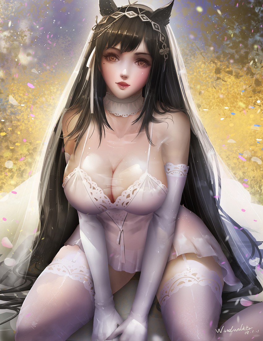 atago (azur lane) drawn by turewindwalker