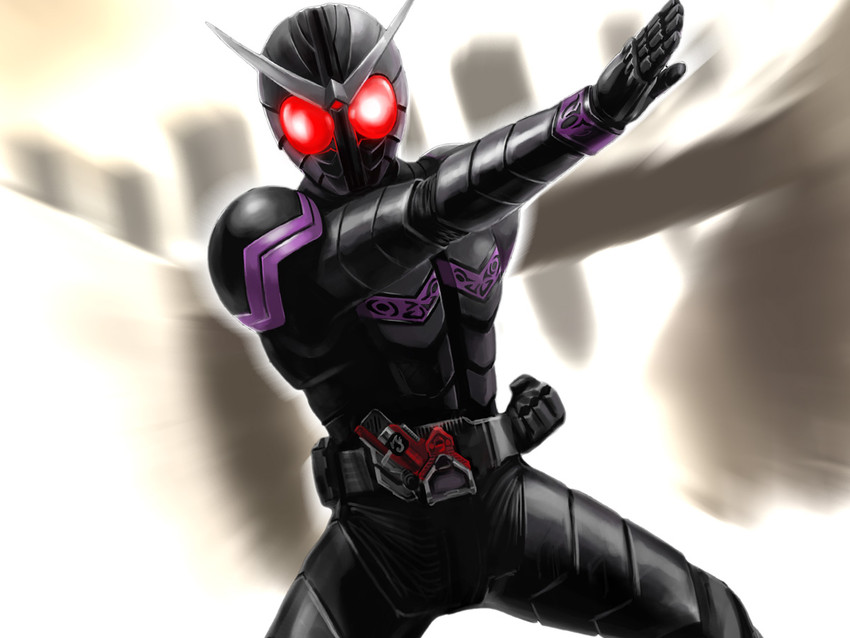 kamen rider joker (kamen rider and 1 more) drawn by matchin