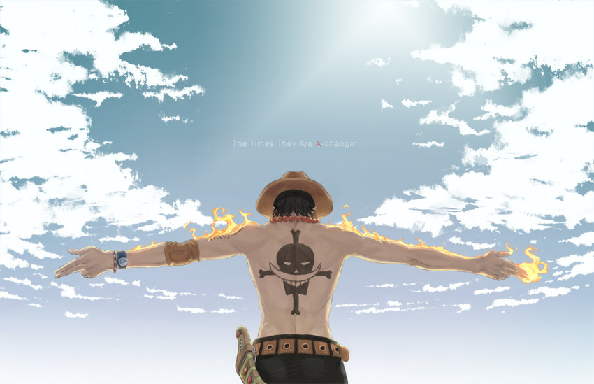 portgas d. ace (one piece) drawn by kyuugou_(ninekoks)