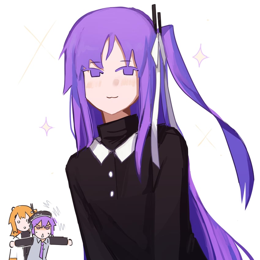 adachi rei, utane uta, and tsukumo shion (utau and 1 more) drawn by eletenshi