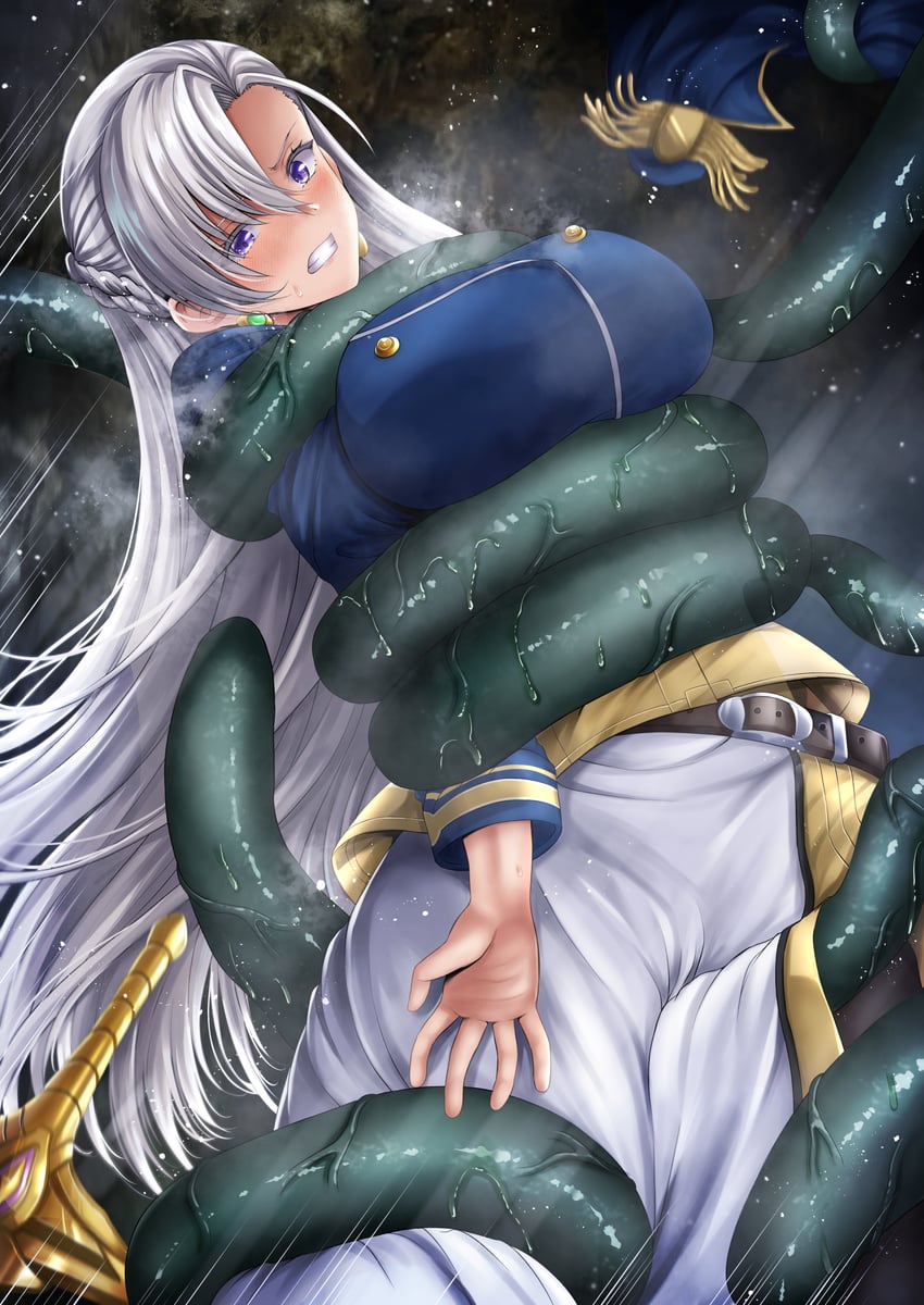 aurelia le guin (eiyuu densetsu and 2 more) drawn by kagura_yuuto
