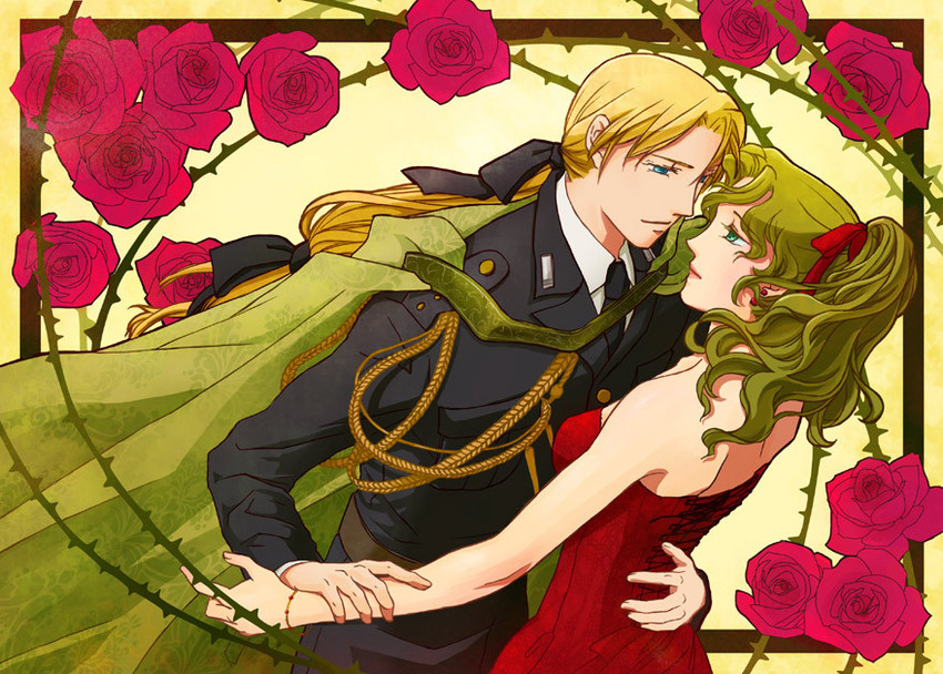 terra branford and edgar roni figaro (final fantasy and 1 more) drawn by ren_mizuha