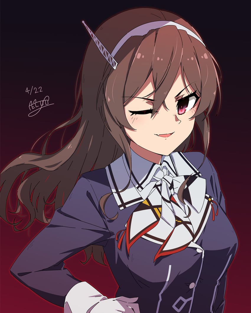 ashigara and ashigara kai ni (kantai collection) drawn by necono_(nekonosora1207)