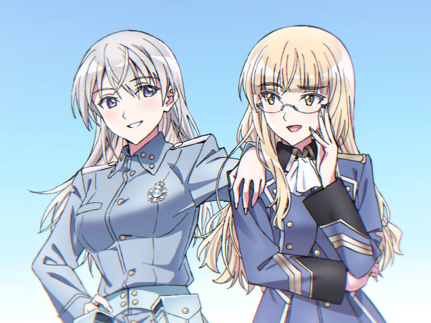 eila ilmatar juutilainen and perrine h. clostermann (world witches series and 1 more) drawn by kogarashi51
