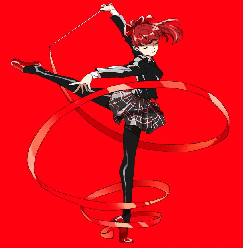 yoshizawa kasumi (persona and 2 more) drawn by chizuko_(chiduk0)