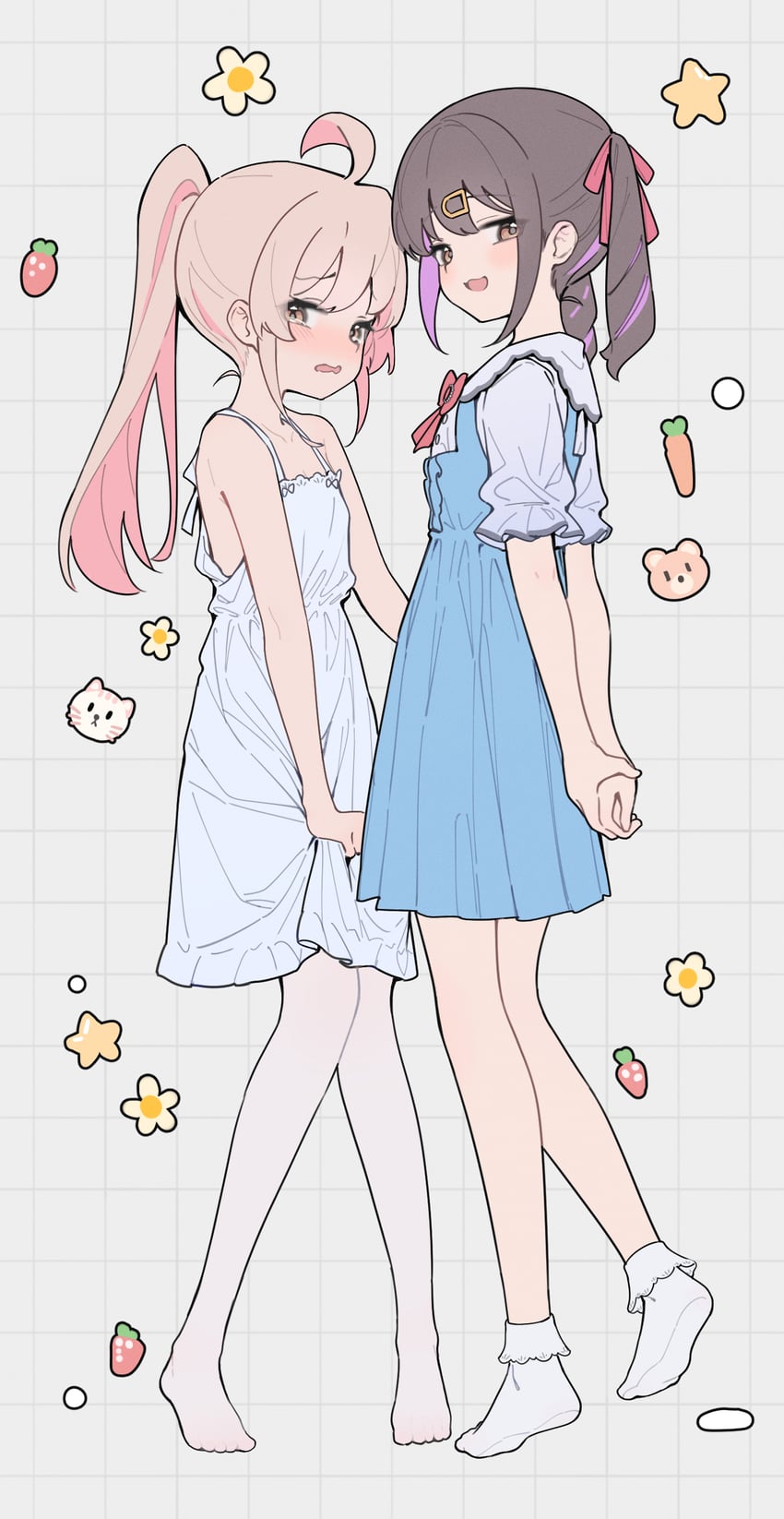 oyama mahiro and oyama mihari (onii-chan wa oshimai!) drawn by yamano_(yamanoh)