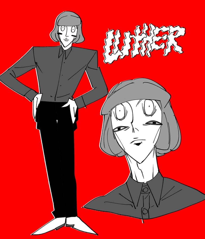 luther von ivory (randal's friends) drawn by szmgm