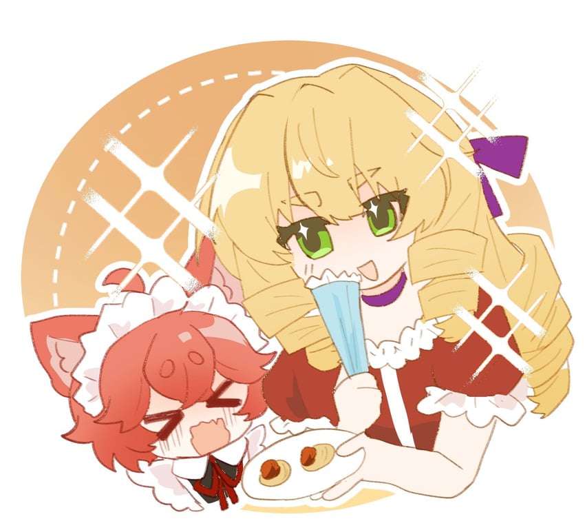 grace auvergne and josette (akuyaku reijou tensei ojisan) drawn by 7x_kasumi