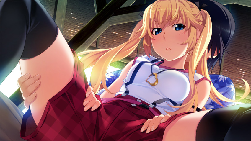 kazami yuuji and matsushima michiru (grisaia and 1 more) drawn by watanabe_akio