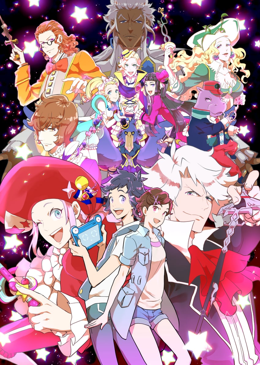 ludwig van beethoven, wolfgang amadeus mozart, franz schubert, frederic chopin, pyotr illyich tchaikovsky, and 9 more (classicaloid) drawn by melchan