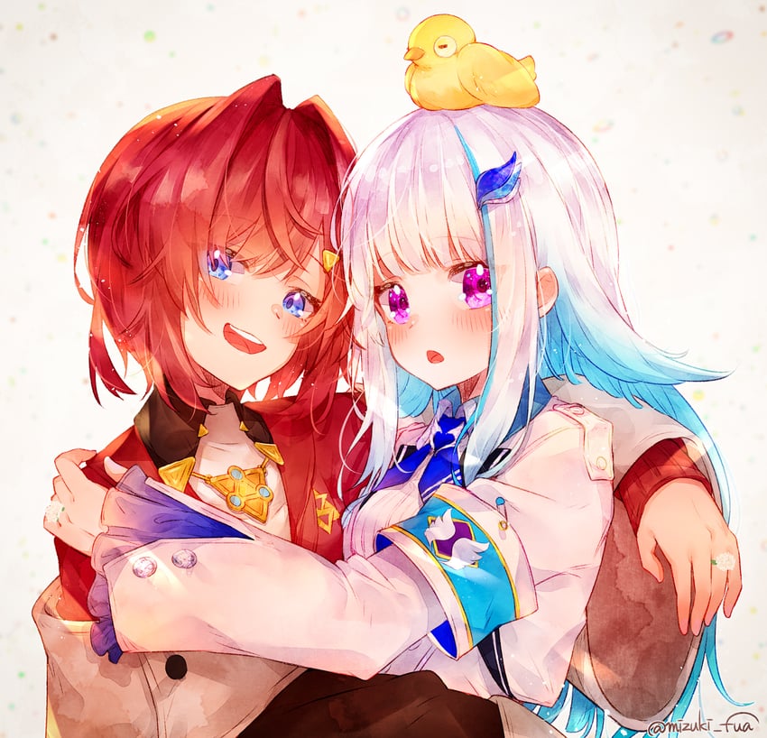 lize helesta, ange katrina, and sebastian piyodore (nijisanji) drawn by mizuki_fua