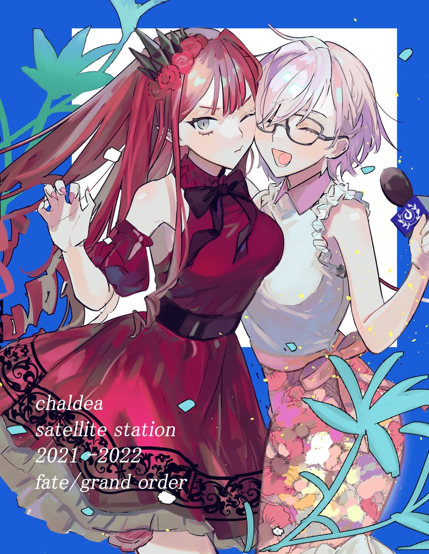mash kyrielight and baobhan sith (fate and 1 more) drawn by kitou_saji