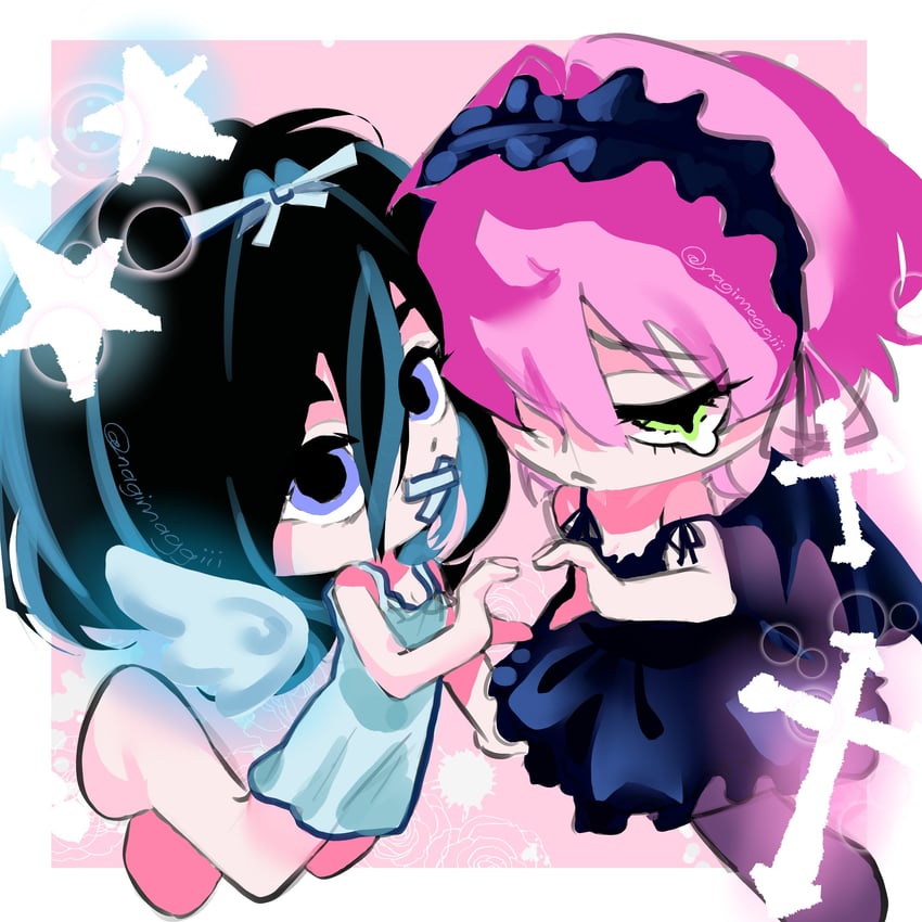 sua and mizi (alien stage) drawn by nagimaggiii