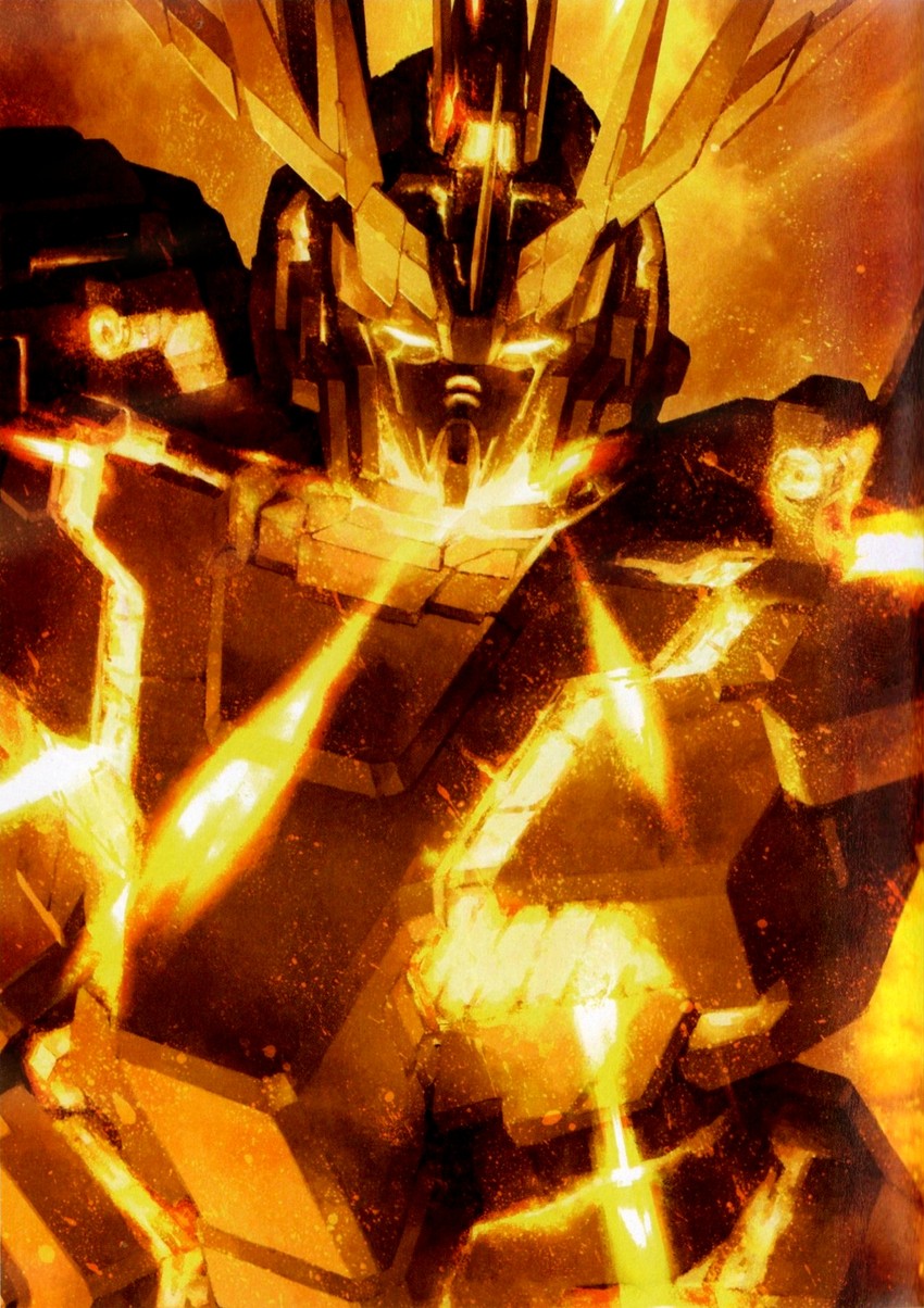 unicorn gundam banshee (gundam and 1 more)
