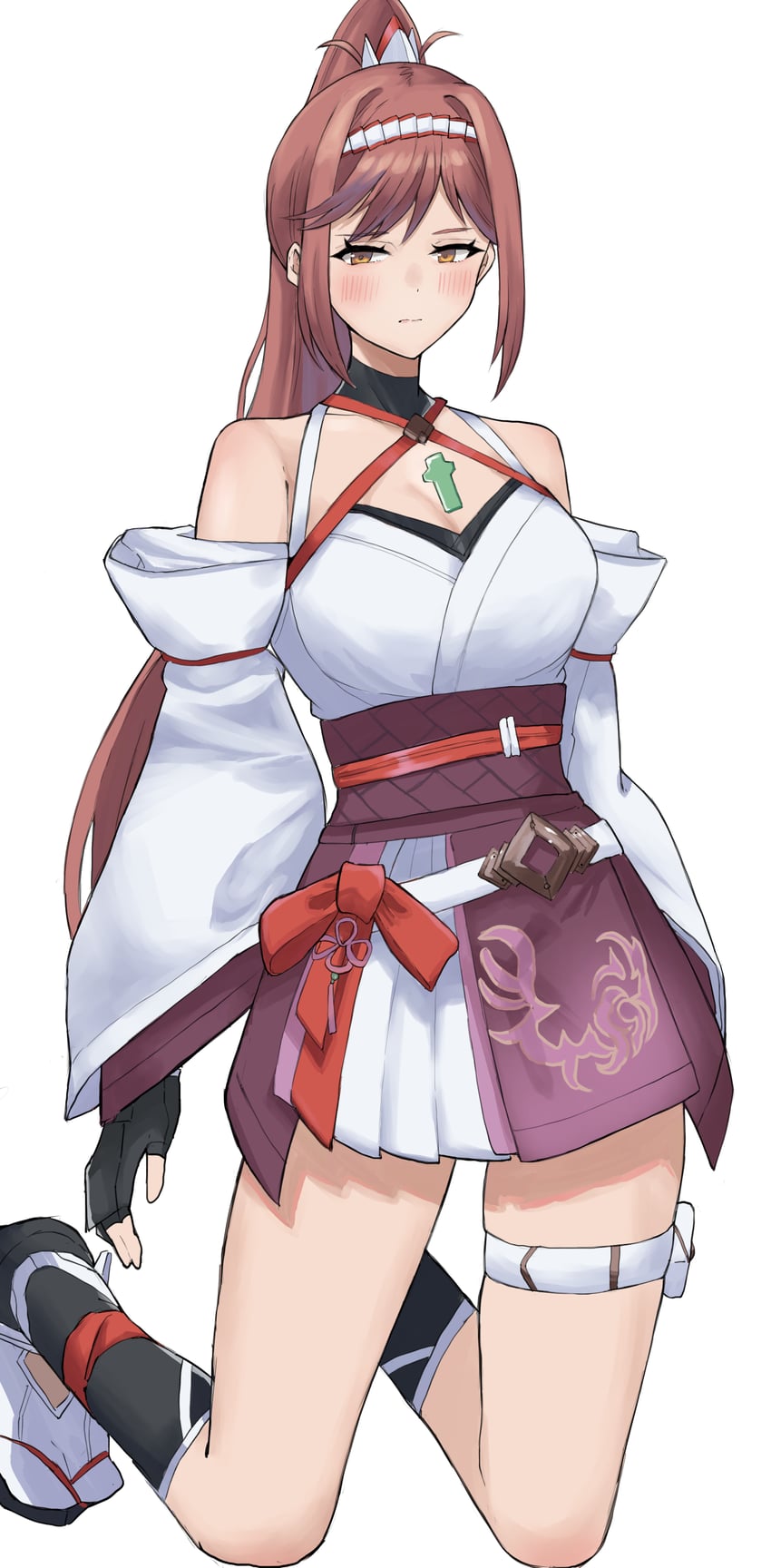 glimmer (xenoblade chronicles and 2 more) drawn by yamame_012
