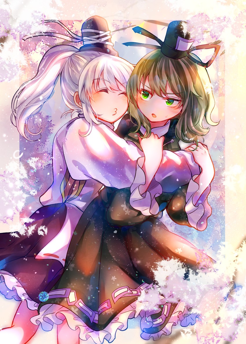 mononobe no futo and soga no tojiko (touhou) drawn by itsumizu