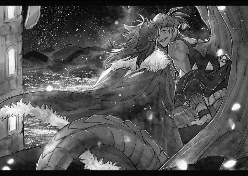 leon and raihan (pokemon and 1 more) drawn by chiyo_(miichiyochin)