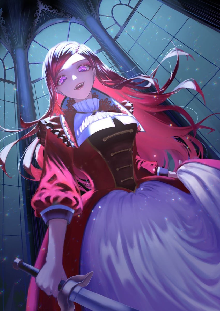 pride royal ivy (higeki no genkyou tonaru saikyou gedou last boss joou wa tami no tame ni tsukushimasu) drawn by nekomori_2566