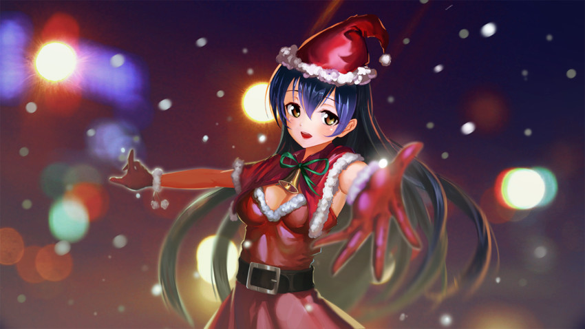 sonoda umi (love live! and 1 more) drawn by ushas