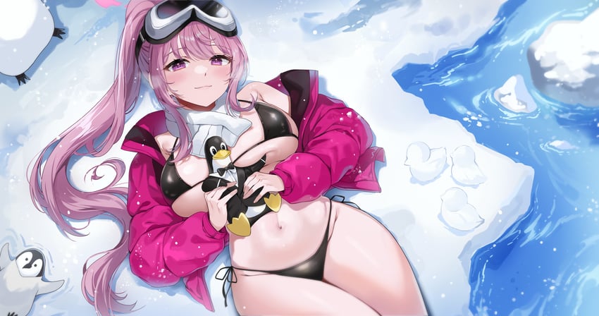 eimi and tux (blue archive and 1 more) drawn by gijang