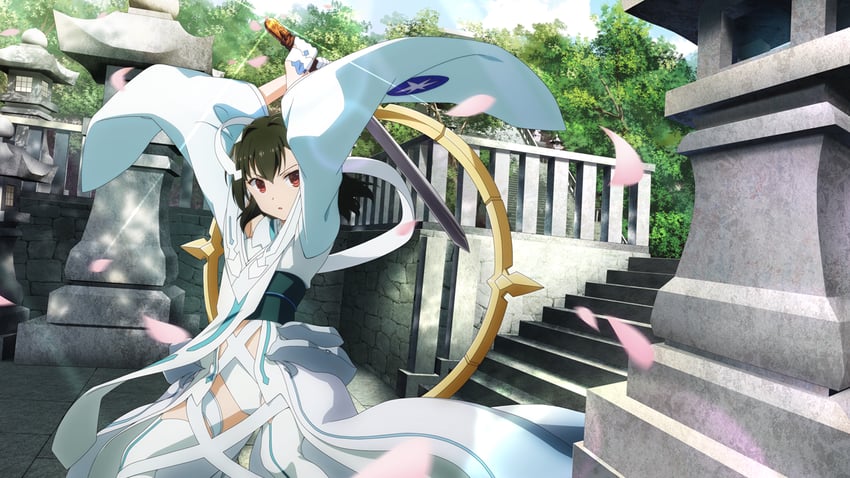 tougou mimori and juujou kagari (yuusha de aru and 3 more)