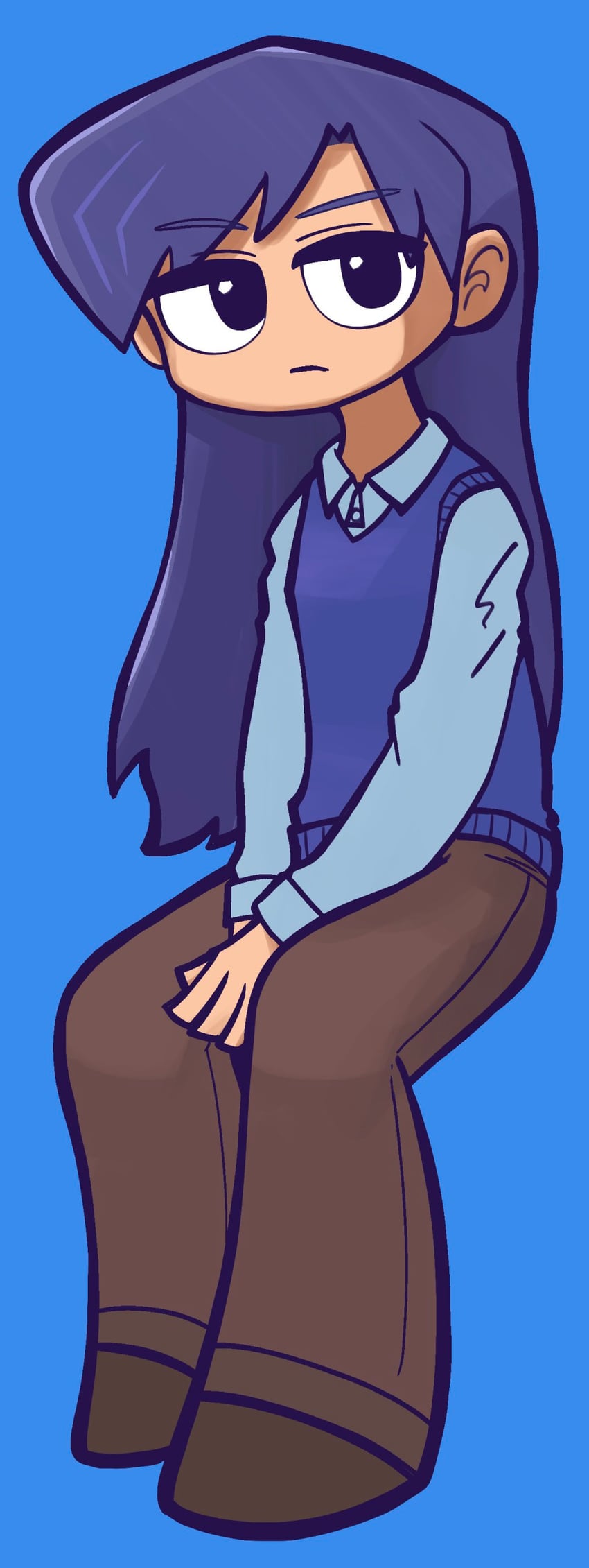kisaragi chihaya (idolmaster and 2 more) drawn by fis_(t83192933)