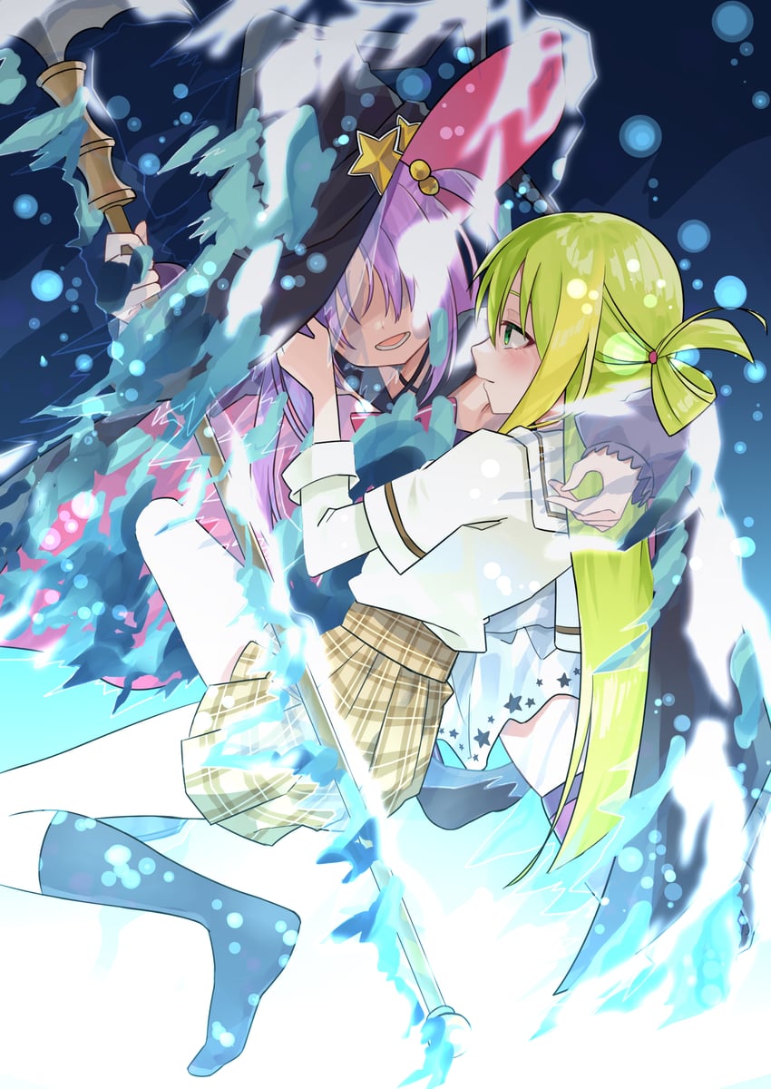 alina gray and misono karin (mahou shoujo madoka magica and 1 more) drawn by mamadasky