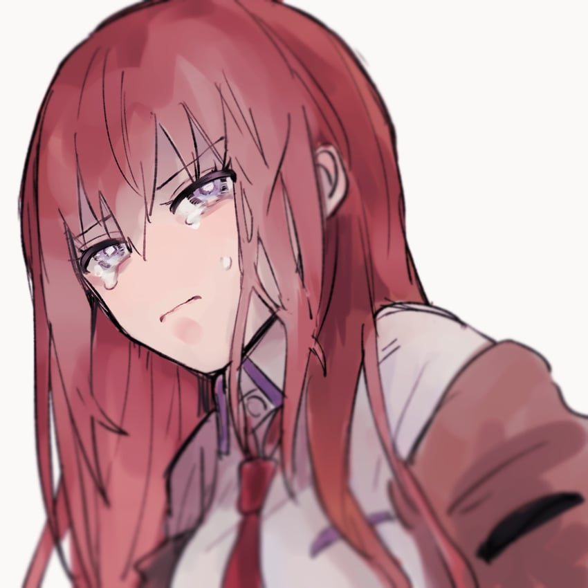 makise kurisu (science adventure and 1 more) drawn by suehiroch0
