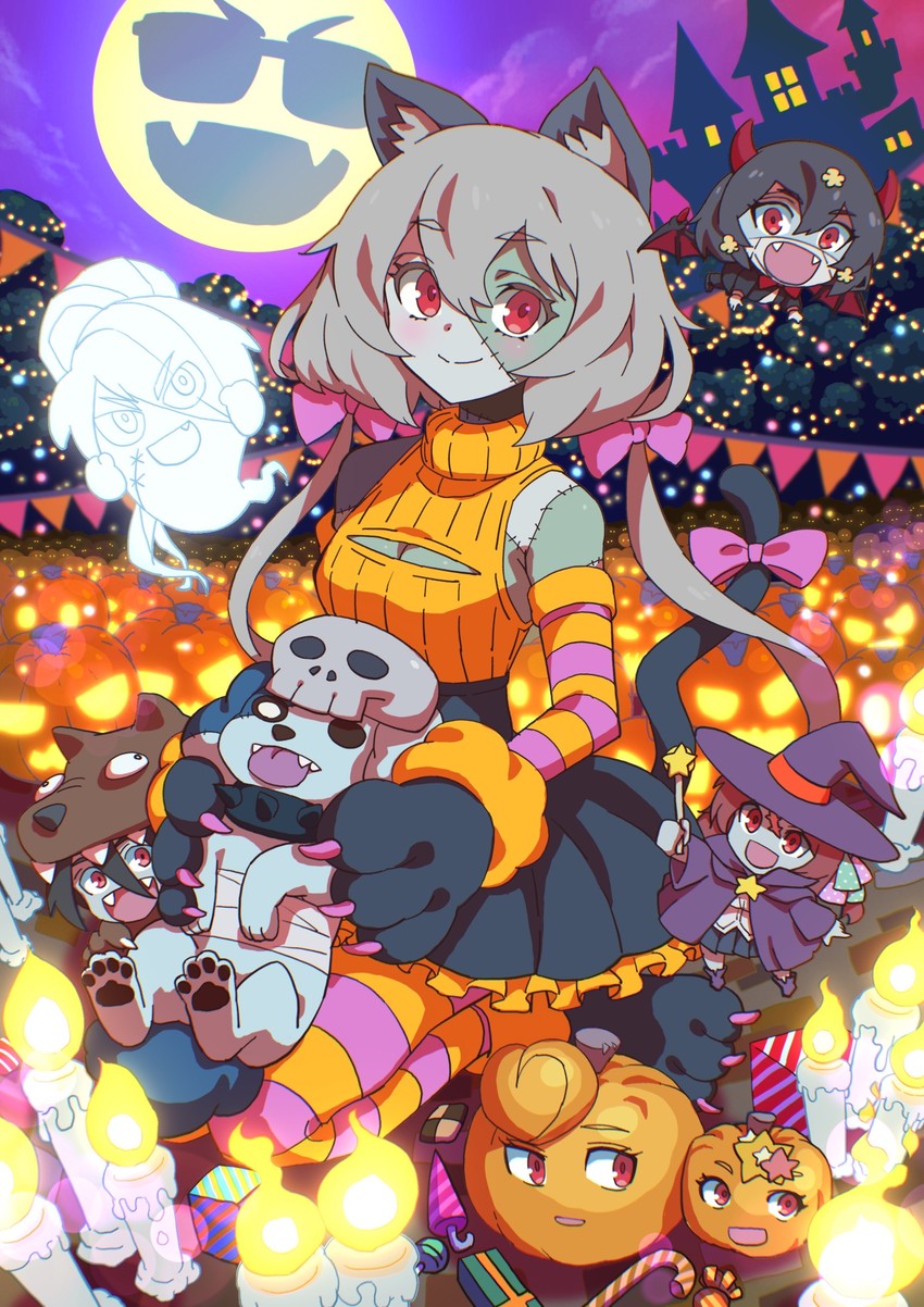 konno junko, minamoto sakura, mizuno ai, nikaidou saki, hoshikawa lily, and 4 more (zombie land saga) drawn by somasoutaro