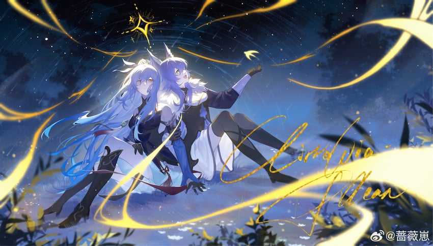 jingliu and baiheng (honkai and 1 more) drawn by zhisou27071