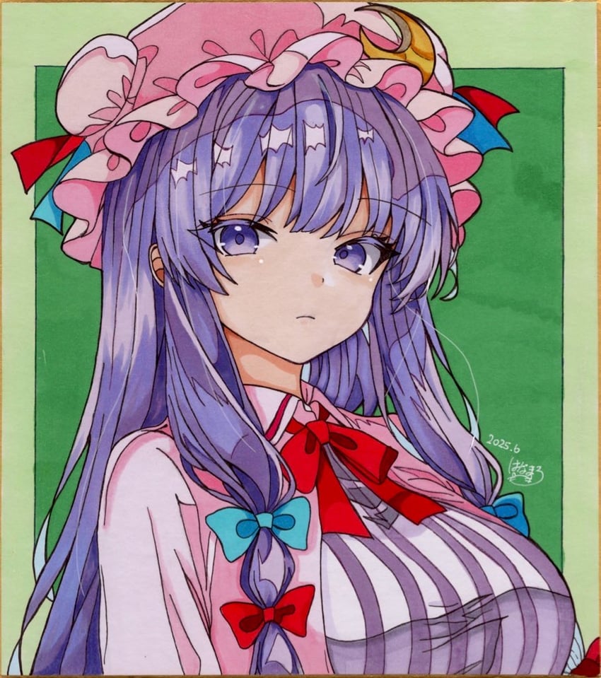 patchouli knowledge (touhou) drawn by 870hanamarumomo