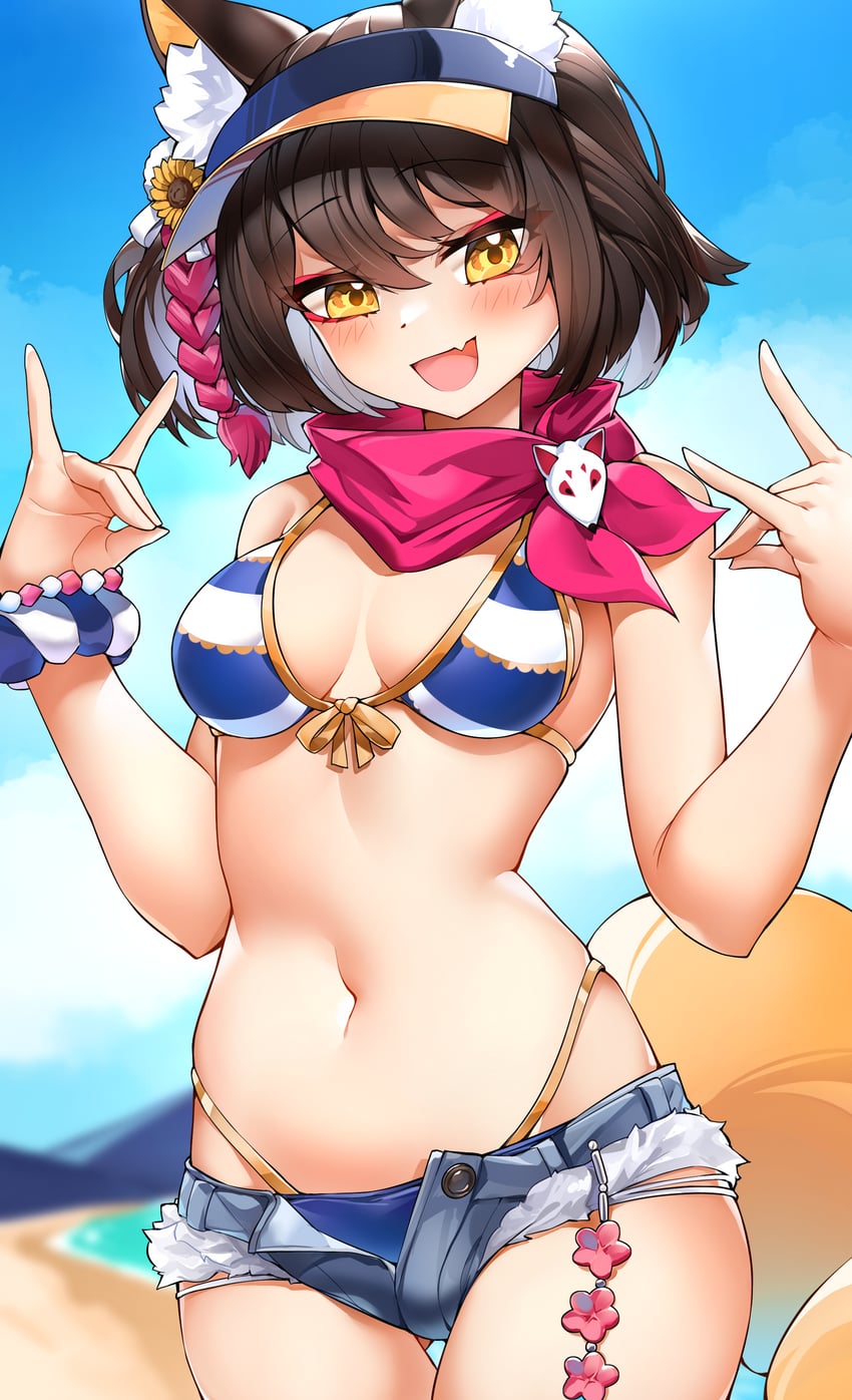 izuna (blue archive) drawn by casul