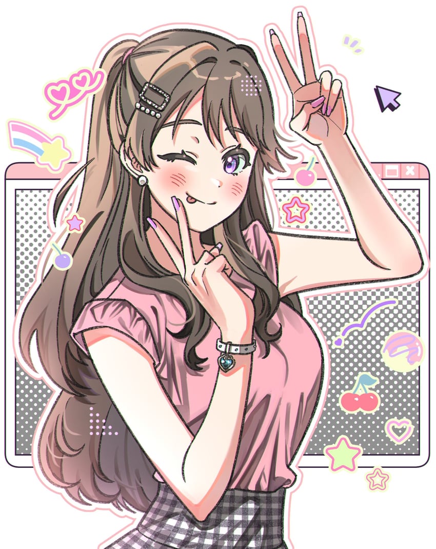 fujishima megumi (love live! and 1 more) drawn by idgukgu