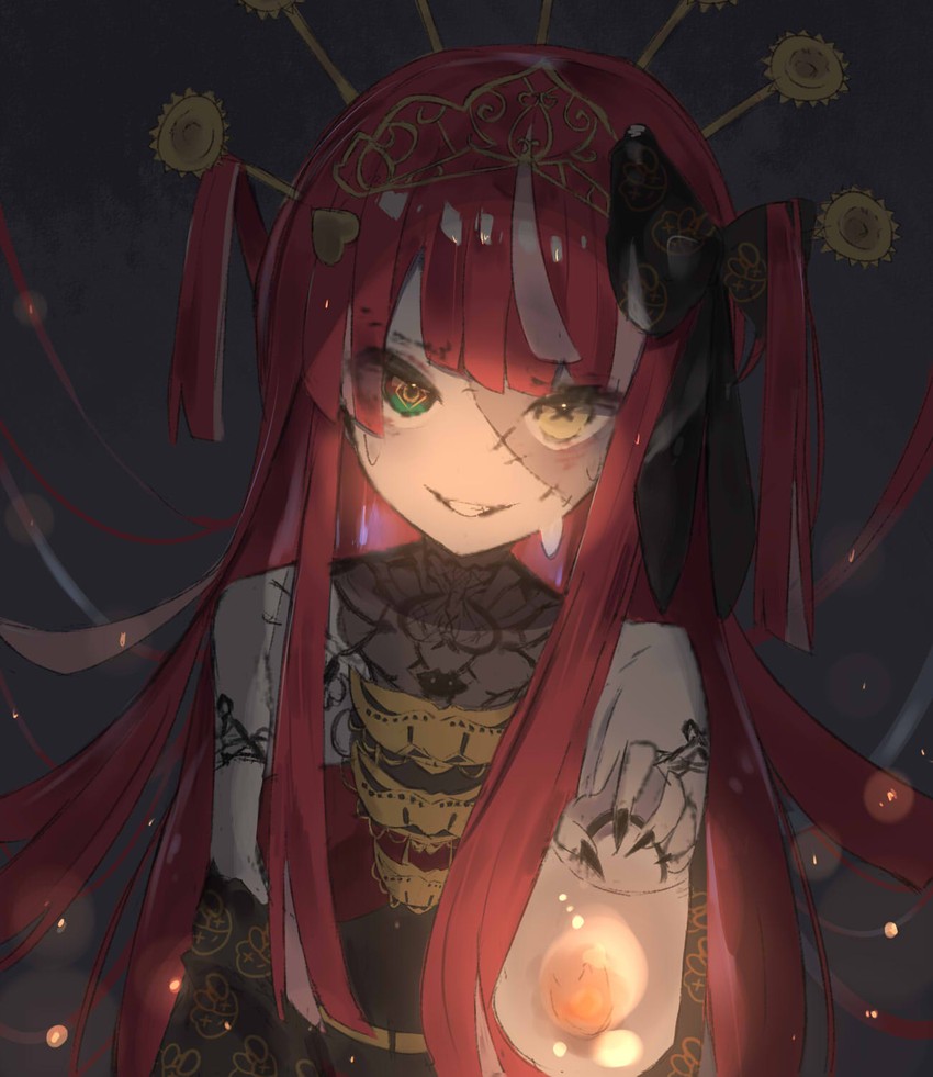 kureiji ollie (hololive and 1 more) drawn by ememo