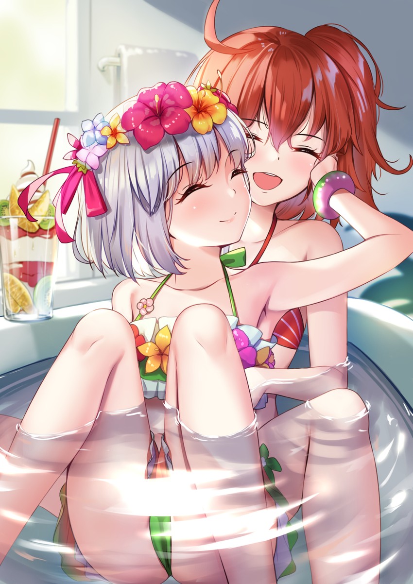 fujimaru ritsuka and kama (fate and 1 more) drawn by yan_(nicknikg)