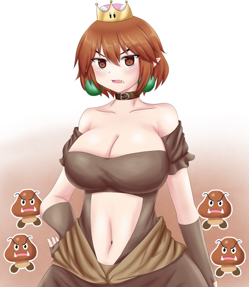 goomba (mario and 1 more) drawn by keita_naruzawa