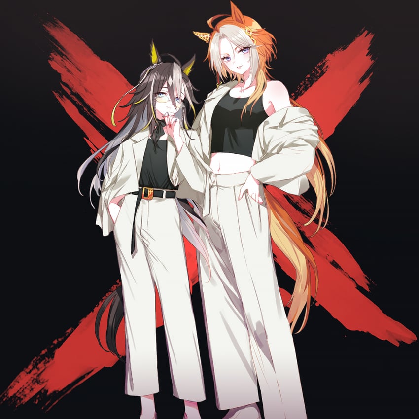 orfevre and dream journey (umamusume) drawn by romi_(346_ura)