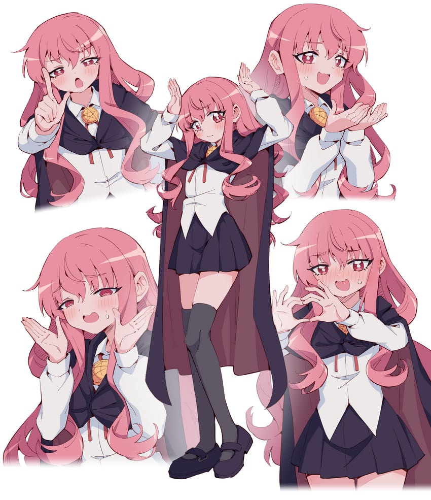 louise francoise le blanc de la valliere and kugimiya rie (zero no tsukaima and 1 more) drawn by rune_(dualhart)