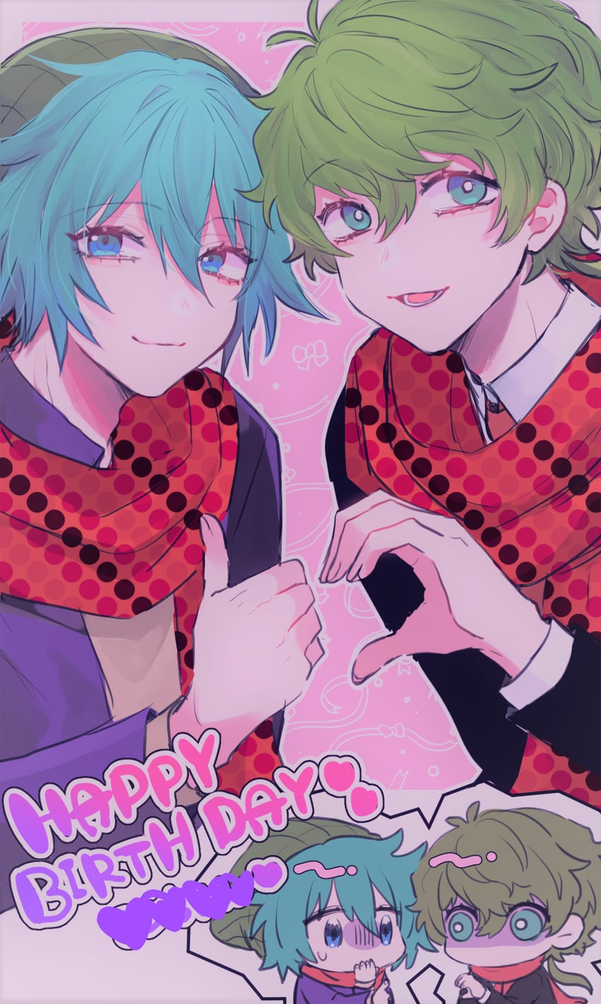 hiyori sou and midori (kimi ga shine) drawn by uououoon