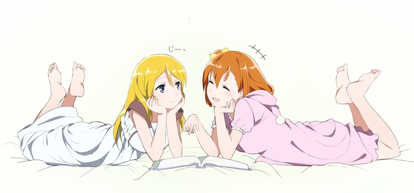 ayase eli and kosaka honoka (love live! and 1 more) drawn by kasa_list