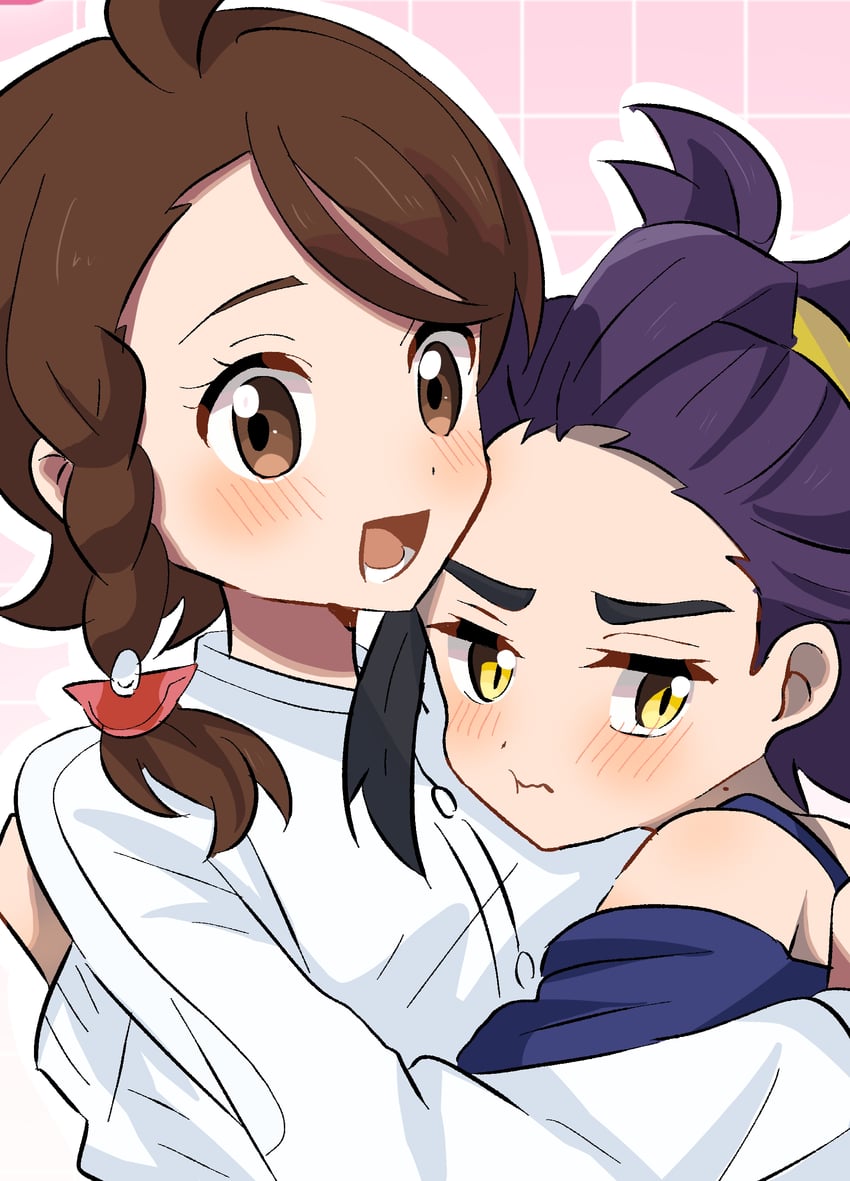 kieran and juliana (pokemon and 1 more) drawn by tutanai